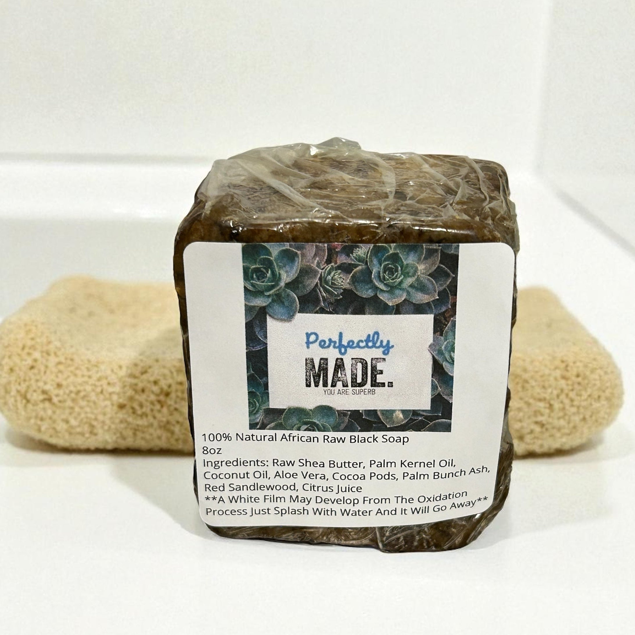 African Raw Black Soap